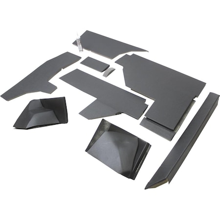 Aftermarket AMSS4143 Qwik Fit Lower Cab Kit, Black Vinyl AMSS4143-ABL